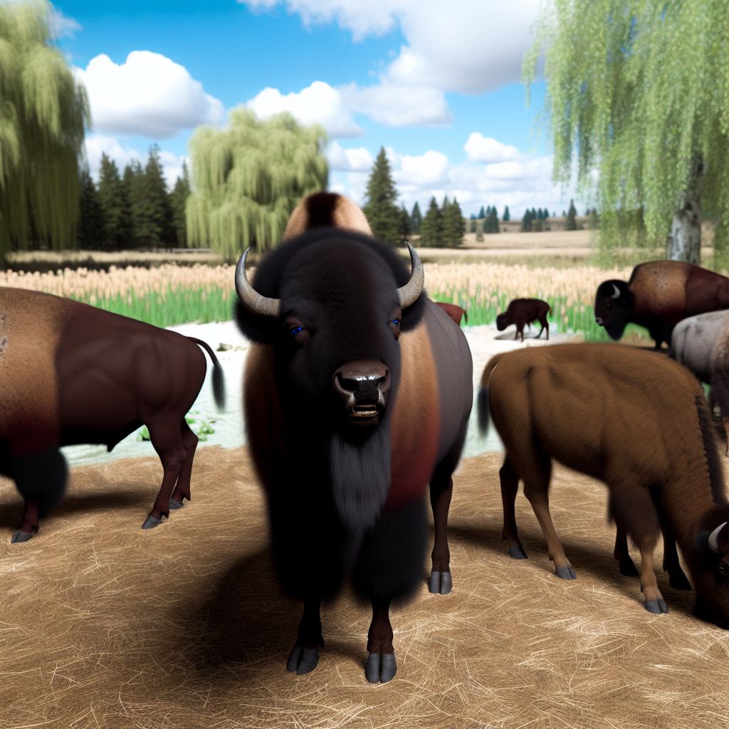 Image demonstrating Bison in the Environment context